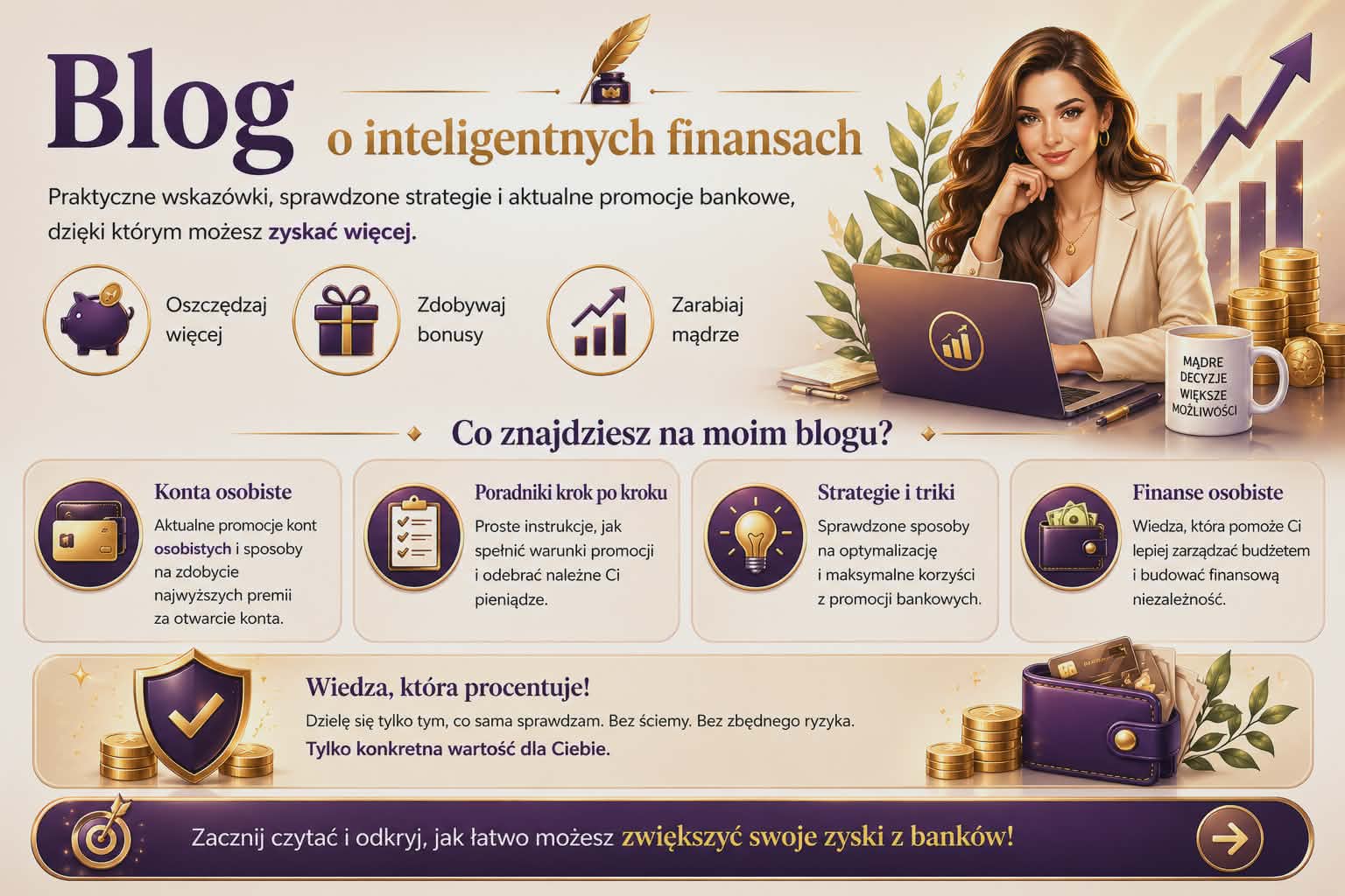 blog o promocjach bankowych, zarabianie na kontach bankowych, bonusy za otwarcie konta, poradnik finansowy